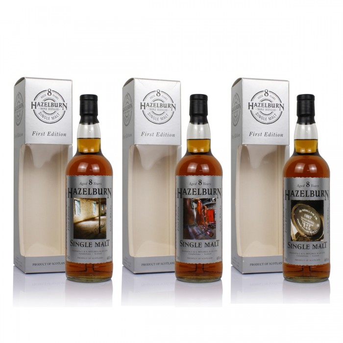 Hazelburn 1997 8 Year Old First Edition Set