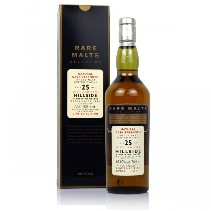 Hillside 1970 25 Year Old, Rare Malts Selection 60.1%