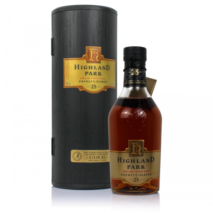 Highland Park 25 Year Old, IWSC Gold Award 1999