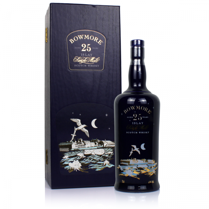 Bowmore 25 Year Old The Gulls Ceramic Decanter