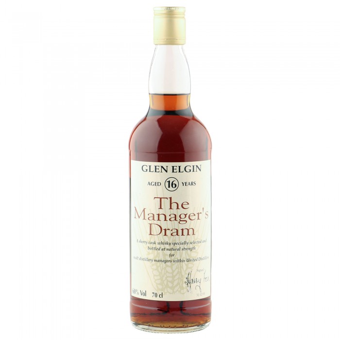 Glen Elgin 16 Year Old, The Manager's Dram 1993 Bottling