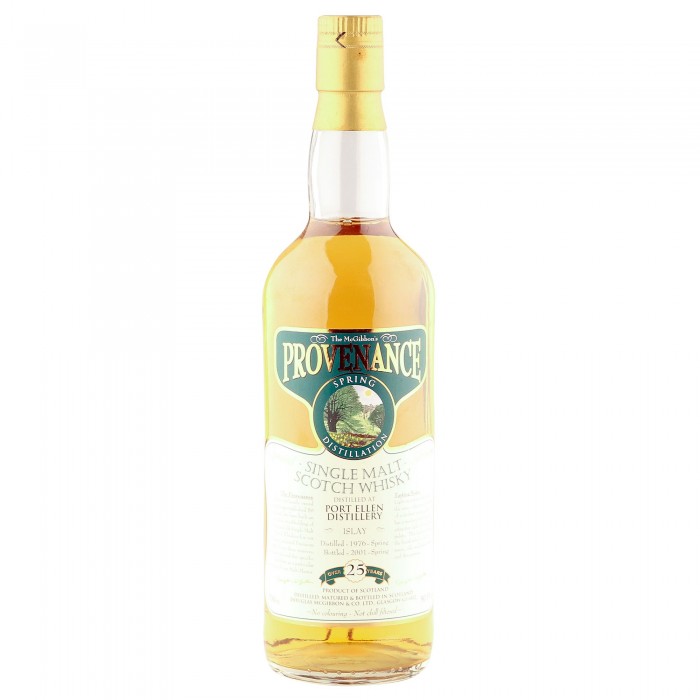 Port Ellen 1976 25 Year Old, Provenance Spring Distillation