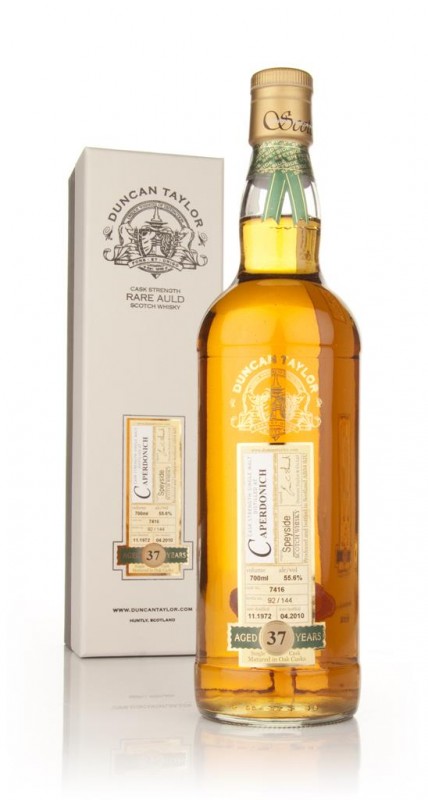 Caperdonich 37 Year Old 1972 Cask #7416 Rare Auld Duncan Taylor