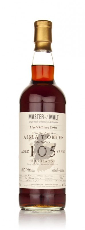 Aisla T'Orten 105 Year Old 1906 Liquid History Master of Malt