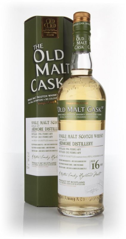 Ardmore 16 Year Old 1996 Cask 8020 Old Malt Cask Douglas Laing