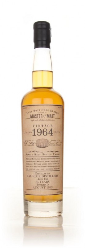 Balblair 35 Year Old 1964 Lost Bottlings Series Master of Malt