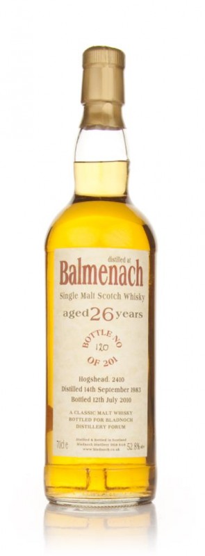 Balmenach 26 Year Old 1983 Cask #2410 Bladnoch