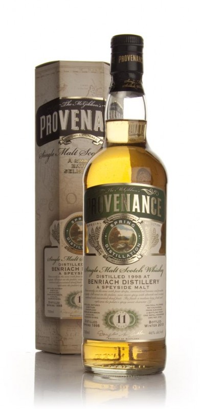 BenRiach 11 Year Old 1998 Provenance Douglas Laing