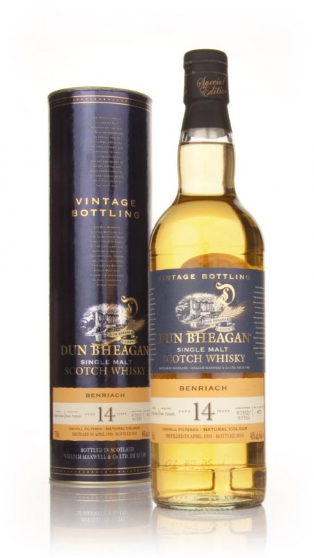BenRiach 14 Year Old 1995 Dun Bheagan Ian MacLeod