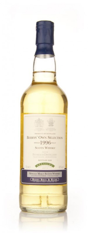 BenRiach 1996 Berry Brothers and Rudd