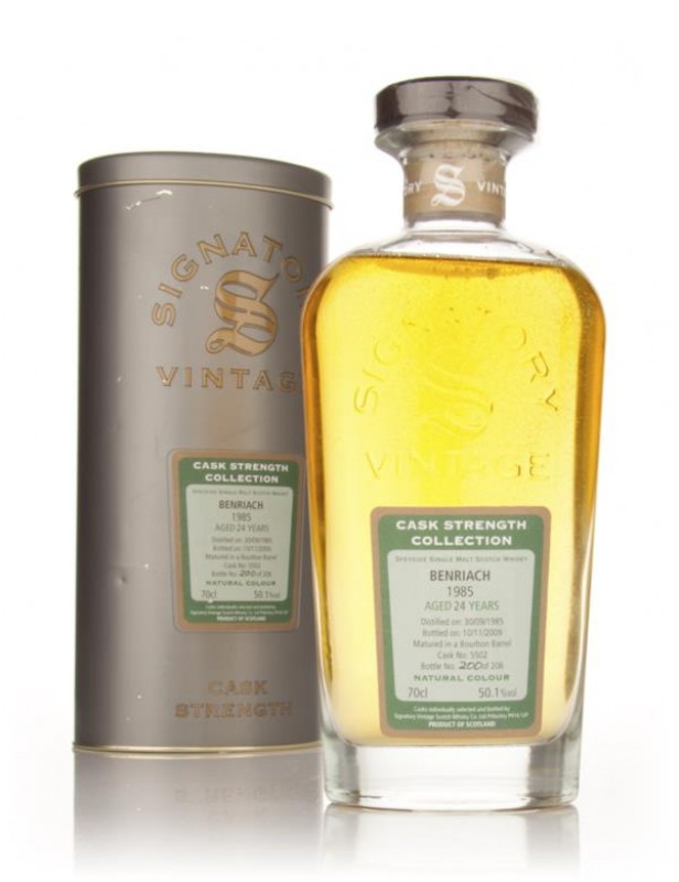 BenRiach 24 Year Old 1985 Cask Strength Collection Signatory