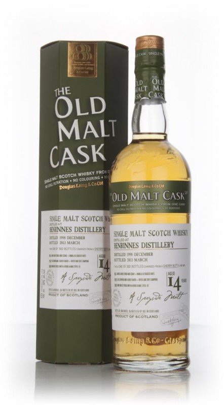 Benrinnes 14 Year Old 1998 cask 9631 Old Malt Cask (Douglas Laing)