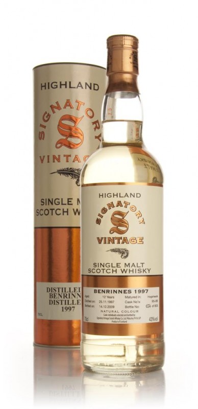 Benrinnes 12 Year Old 1997 Signatory