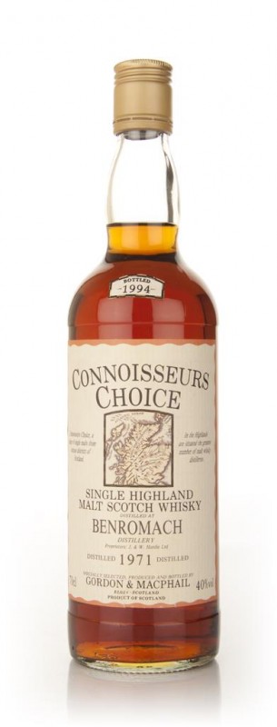 Benromach 1971 Connoisseurs Chioce Gordon and MacPhail