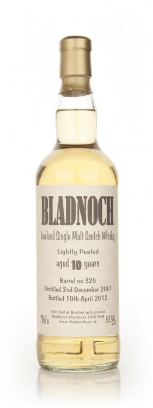 Bladnoch 10 Year Old Lightly Peated