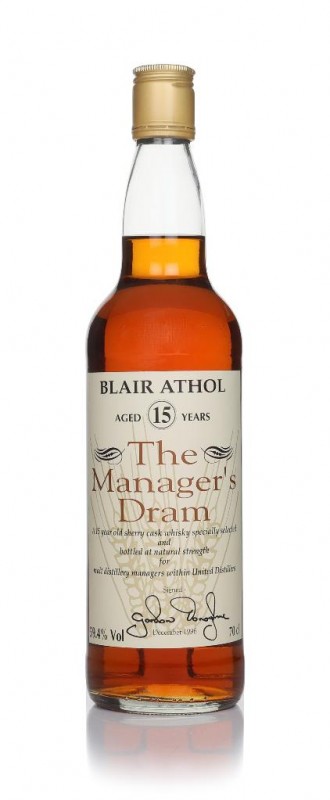 Blair Athol 15 Year Old - The Manager's Dram 1996