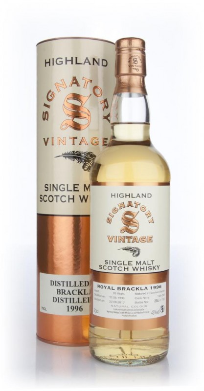 Brackla 16 Year Old 1996 Signatory