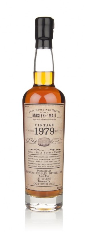 Bunnahabhain 23 Year Old 1979 Lost Bottlings Series Master of Malt
