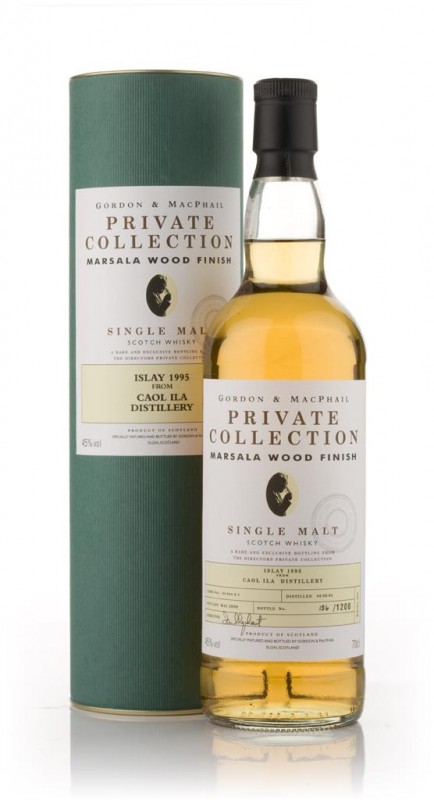 Caol Ila 1995 Marsala Finish Private Collection Gordon and MacPhail