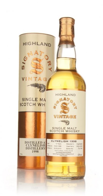 Clynelish 12 Year Old 1998 Signatory