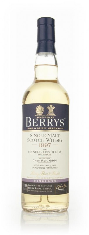 Clynelish 14 Year Old 1997 Berry Bros. & Rudd