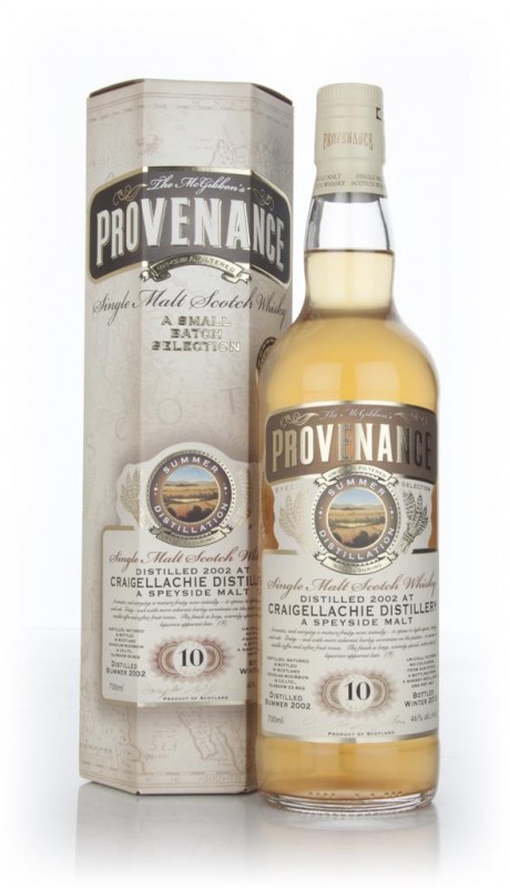 Craigellachie 10 Year Old 2002 cask 9421 Provenance Douglas Laing