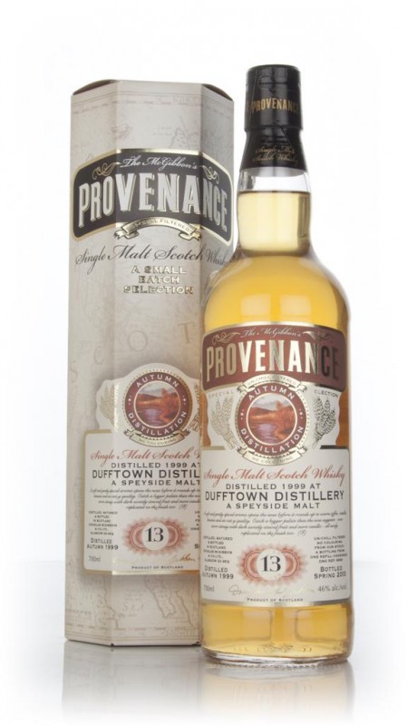 Dufftown 13 Year Old 1999 cask 9659 Provenance (Douglas Laing)