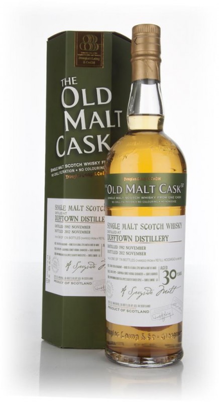 Dufftown 30 Year Old 1982 Cask 9272 Old Malt Cask Douglas Laing