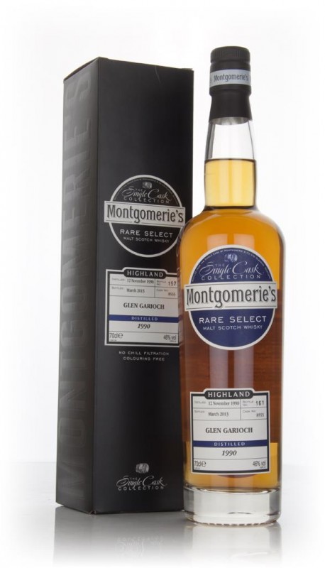 Glen Garioch 22 Year Old 1990 cask 8555 Rare Select Montgomerie's