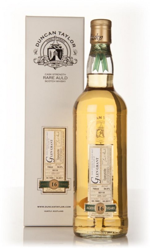 Glen Grant 16 Year Old 1995 Rare Auld Duncan Taylor
