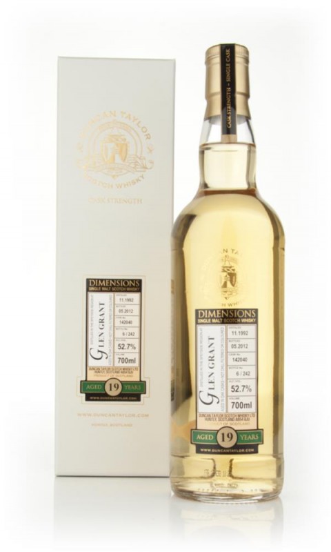 Glen Grant 19 Year Old 1992 Dimensions Duncan Taylor