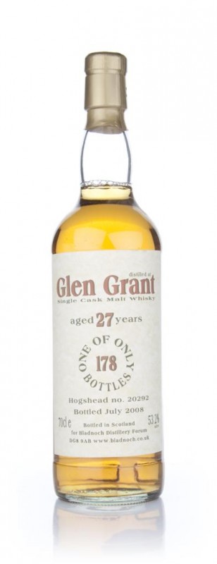 Glen Grant 27 Year Old Bladnoch Bottling
