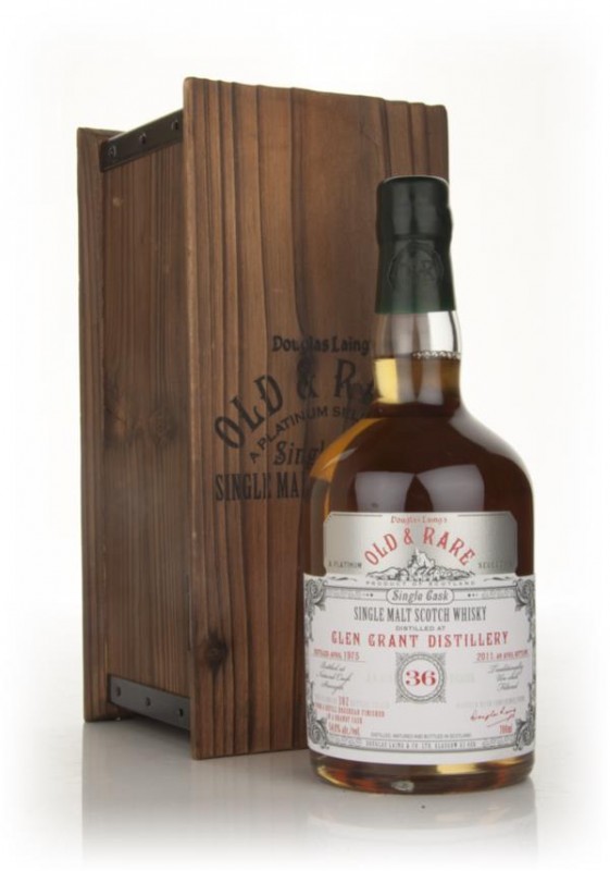 Glen Grant 36 Year Old 1975 Old and Rare Douglas Laing