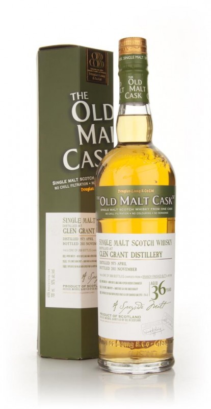 Glen Grant 36 Year Old 1975 Brandy Cask Old Malt Cask Douglas Laing