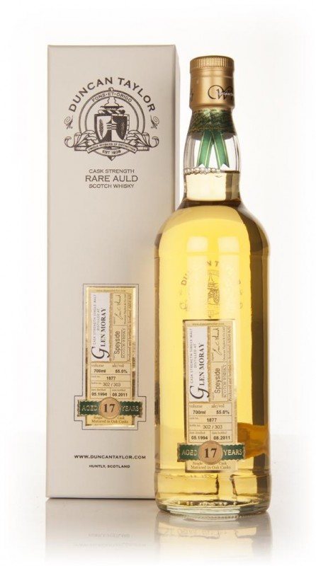 Glen Moray 17 Year Old 1994 Rare Auld Duncan Taylor