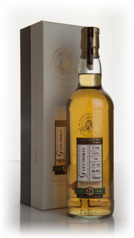 Glen Moray 24 Year Old 1988 Dimensions Duncan Taylor