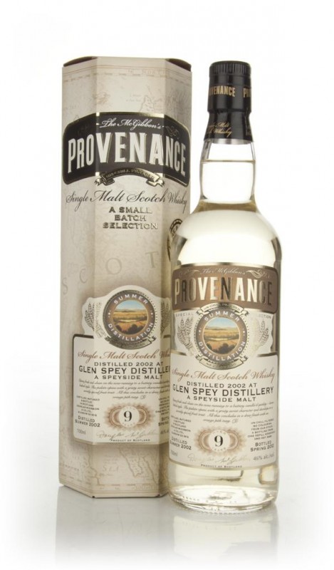 Glen Spey 9 Year Old 2002 cask 8468 Provenance Douglas Laing
