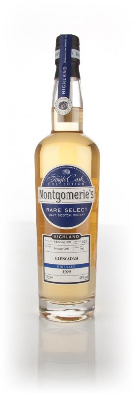 Glencadam 1990 Rare Select Montgomerie's