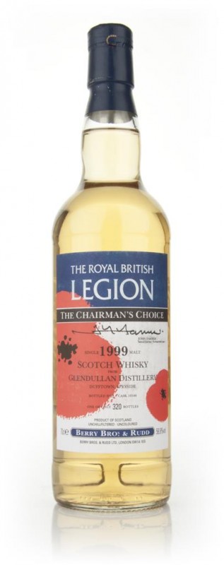 Glendullan 12 Year Old 1999 Royal British Legion Berry Bros. & Rudd