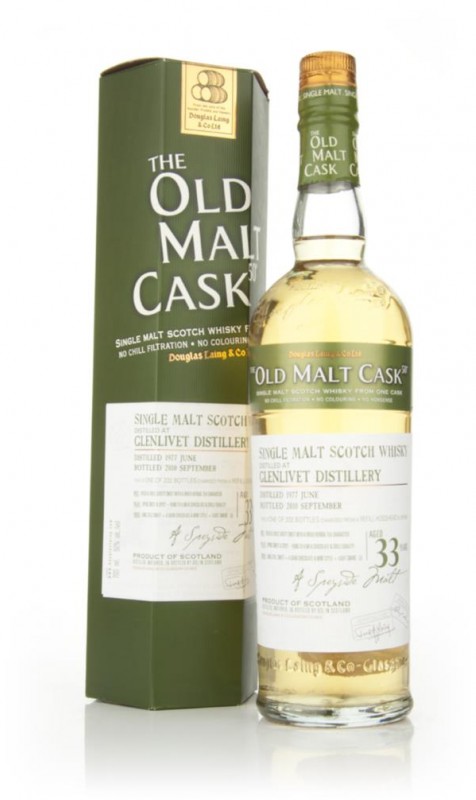 Glenlivet 33 Year Old 1977 Old Malt Cask Douglas Laing