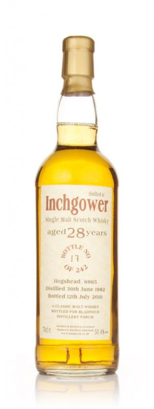 Inchgower 28 Year Old 1982 Cask 6965 Bladnoch