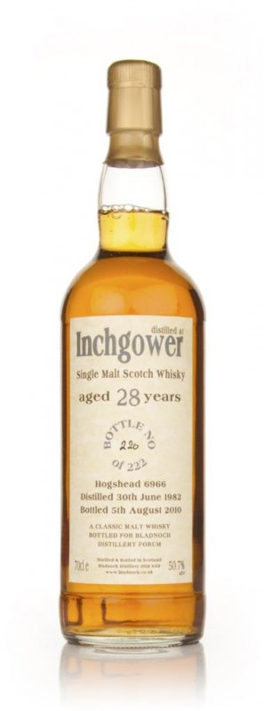 Inchgower 28 Year Old 1982 Cask 6966 Bladnoch