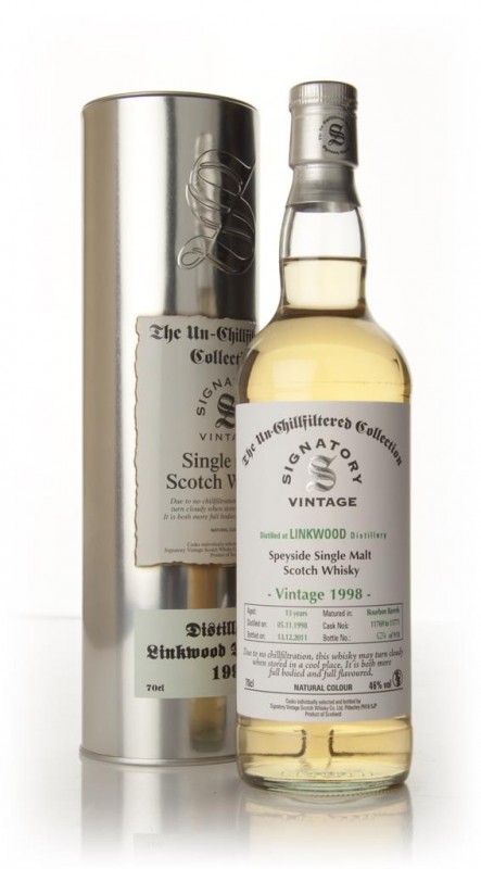 Linkwood 13 Year Old 1998 Un-Chillfiltered Signatory