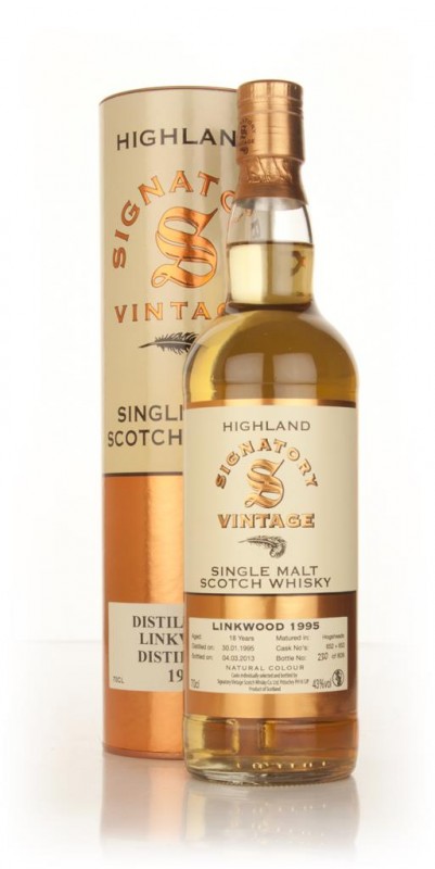 Linkwood 18 Year Old 1995 casks 652+653 Signatory