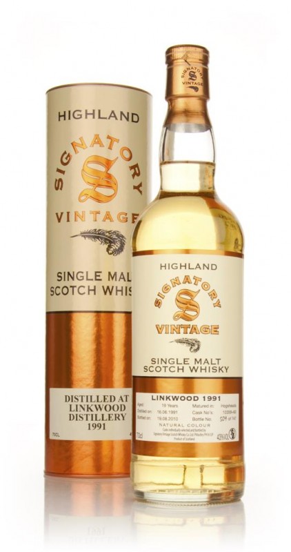 Linkwood 19 Year Old 1991 Signatory