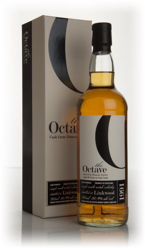 Linkwood 20 Year Old 1991 The Octave Duncan Taylor