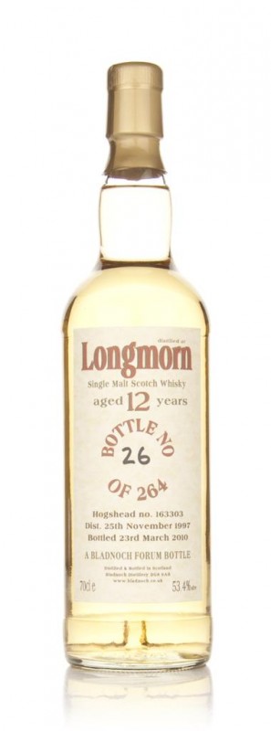 Longmorn 12 Year Old 1997 Bladnoch