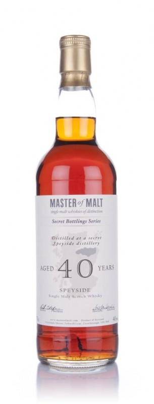 Master of Malt 40 Year Old Speyside 1st Edition