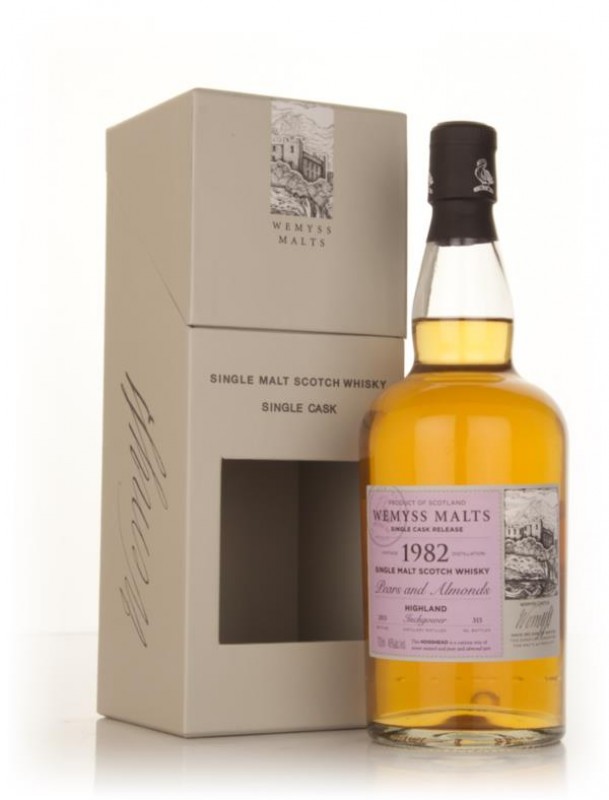 Pears & Almonds 1982 Wemyss Malts Inchgower Single Barrel Whisky