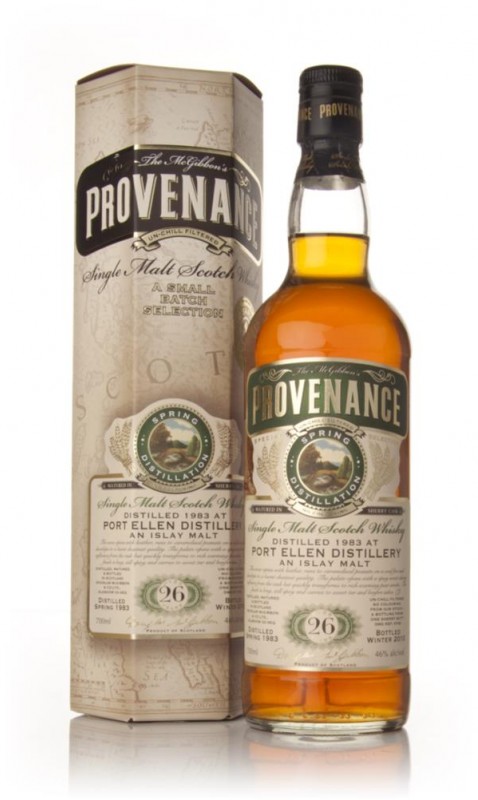 Port Ellen 26 Year Old 1983 Provenance Douglas Laing